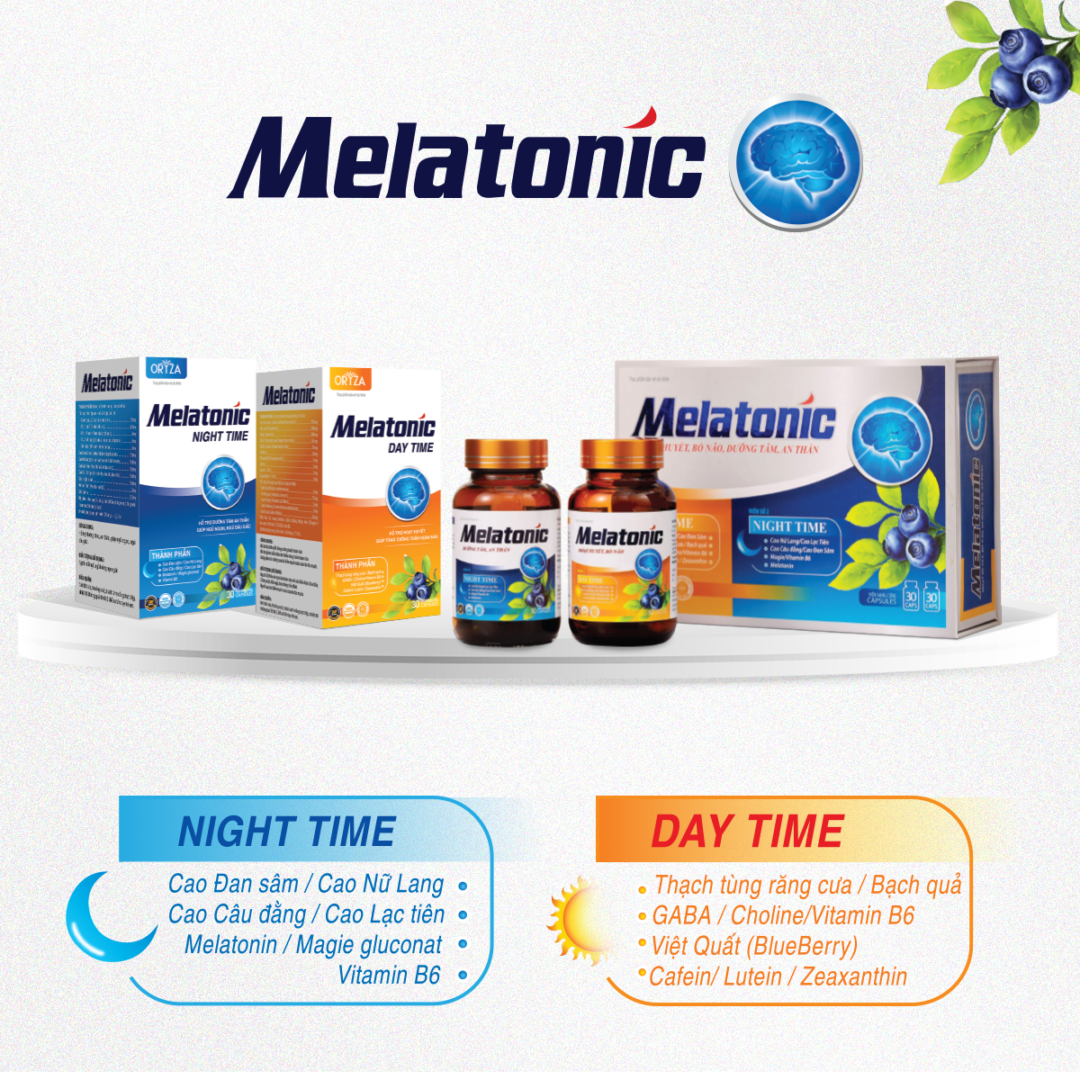 Bổ não An thần MELATONIC