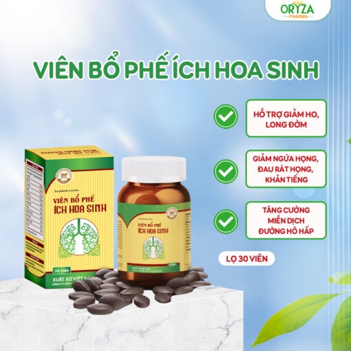 Viên Bổ phế Ích Hoa Sinh